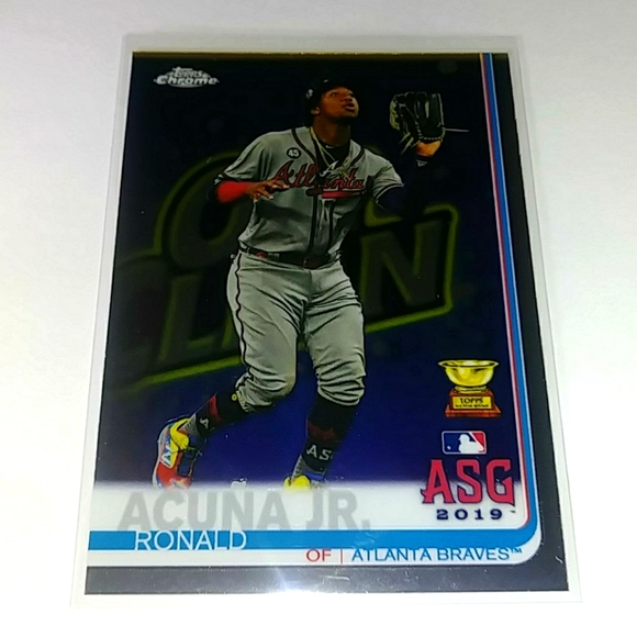 Ronald acuna Jr Rookie cup ASG, #81